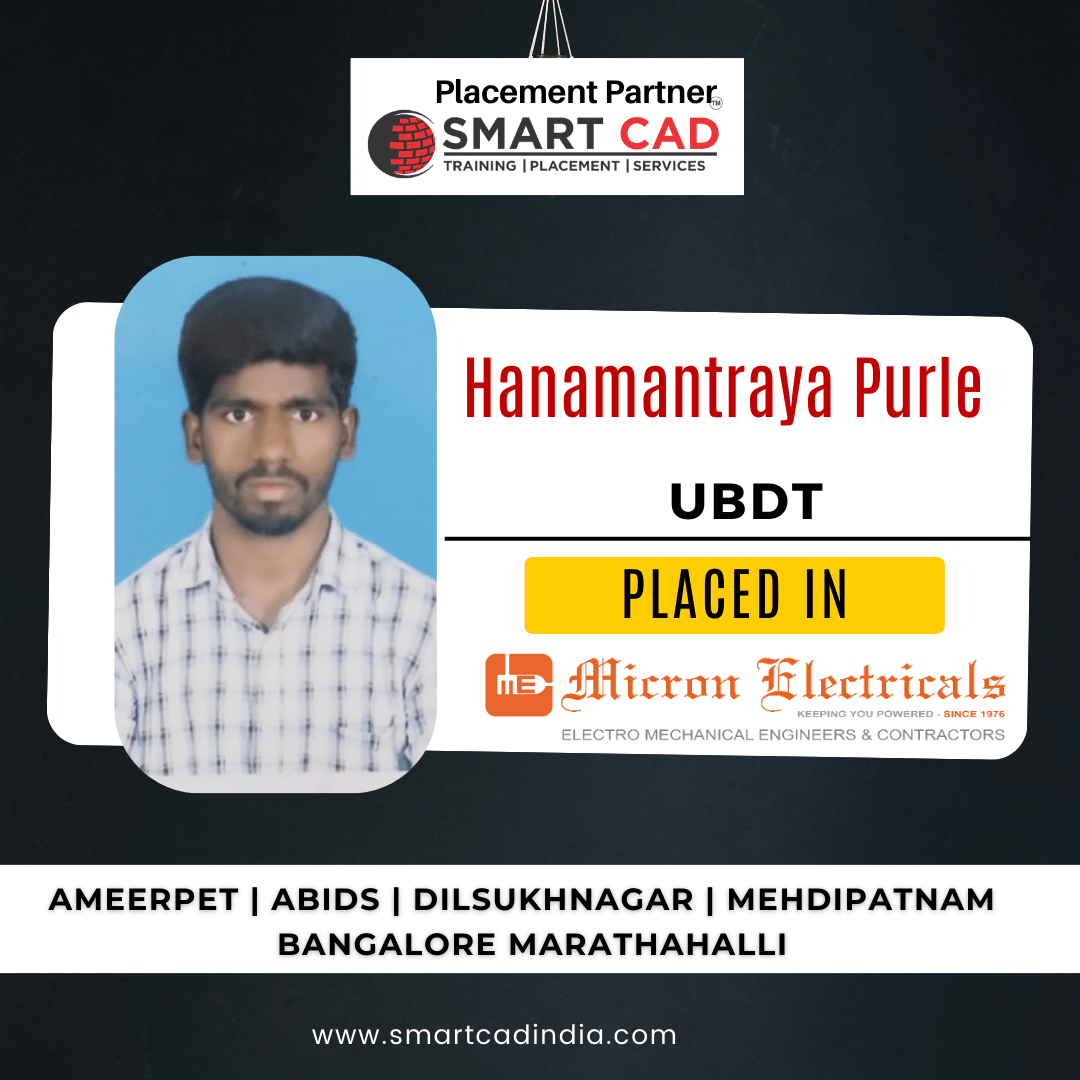 Hanmantraya-placed-student-in-smartcad-Ameerpet