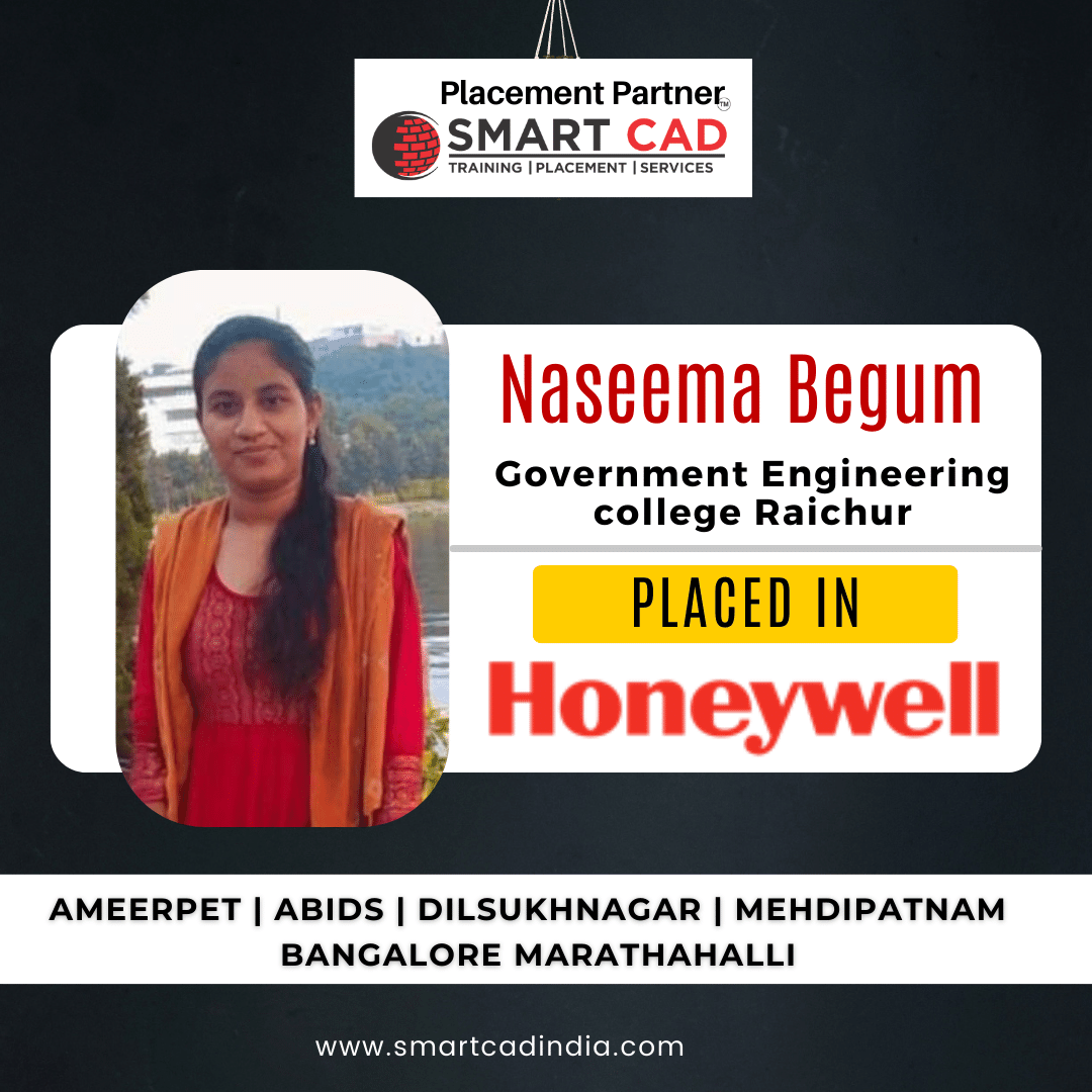 Naseema Begum-placed-student-in-smartcad-Ameerpet