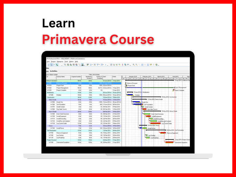 Best Primavera Course in Hyderabad SmartCAD India Academy